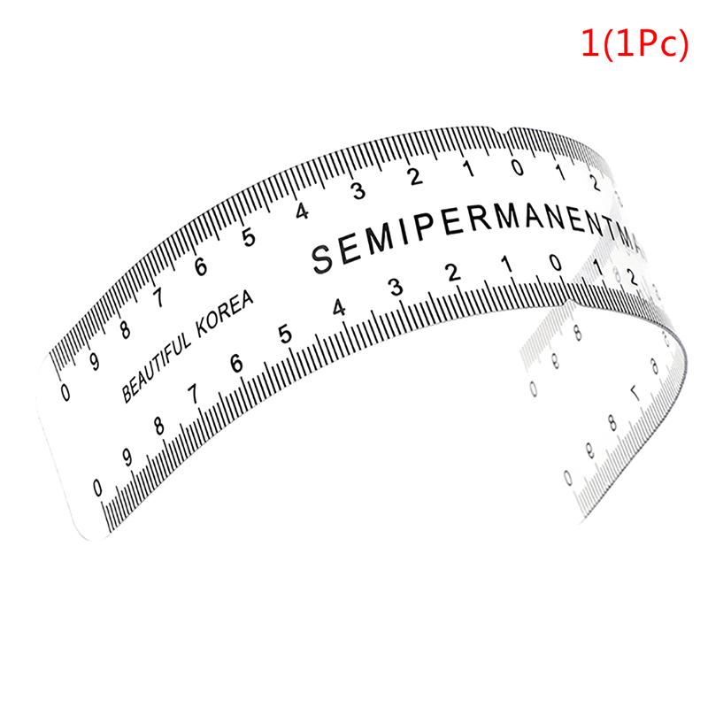 Универсальная линейка-трафарет для перманентного макияжа бровей 1(1Pc)