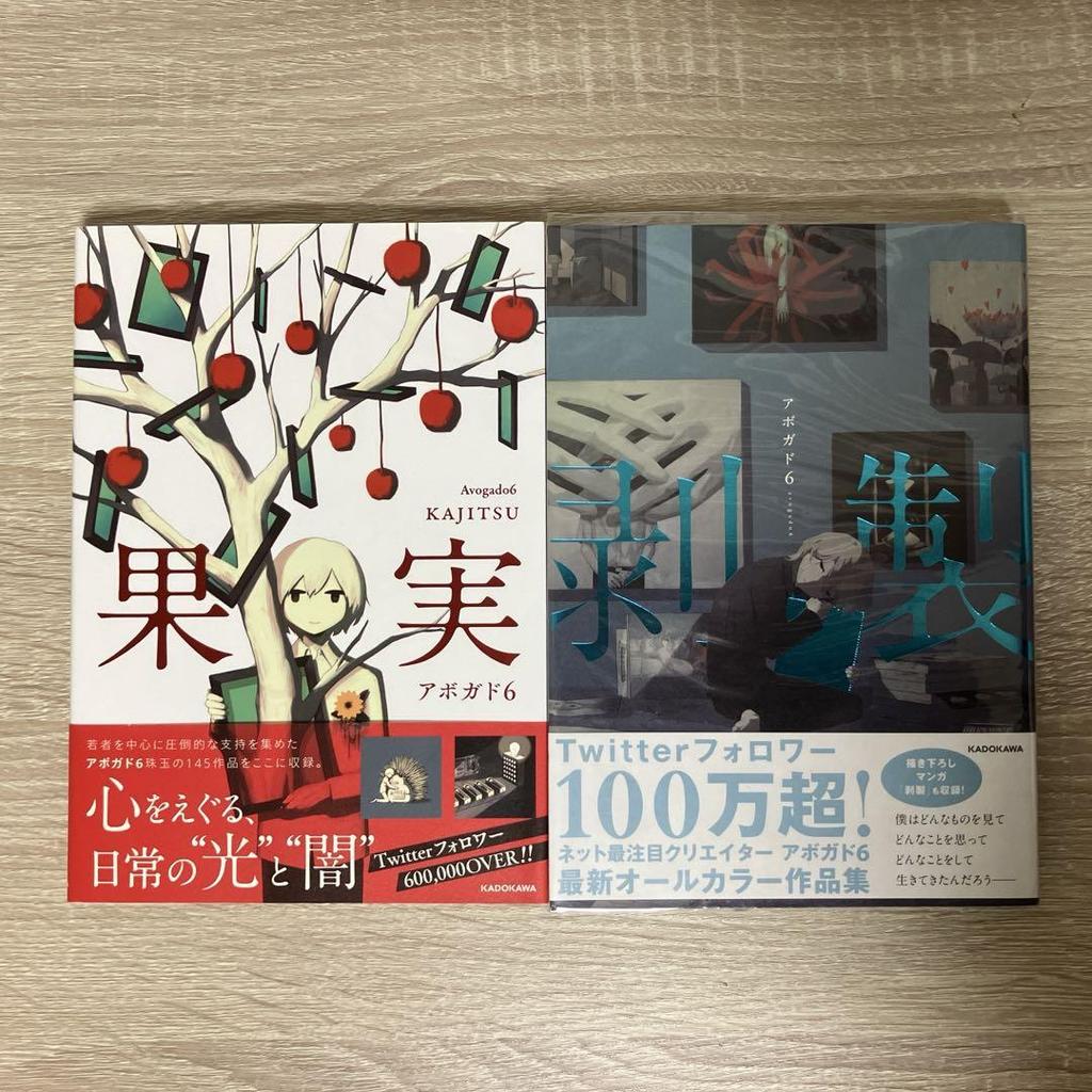 [USED] Avocado 6 Art Book Illustration Card Book Bundle