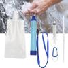 Portable Purifier Water Filter Straw Tool Accessory for Camping Hiking Emergency Survival