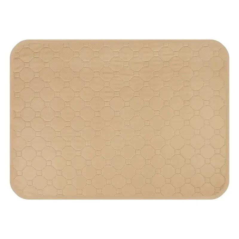 

Многоразовый впитывающий подгузник для животных для мочеиспускания Подстилка для клетки морской свинки Машинная стирка Морская свинка Мелкие животные Питомцы Спальный коврик 45x60cm