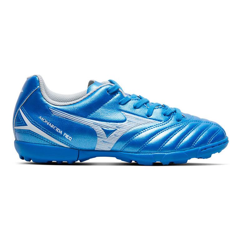 Mizuno Monarcida Neo III Select Jr Comfortable Non-Slip Low-Top Kids Soccer Shoes Blue Kids Soccer Shoes P1GE242527