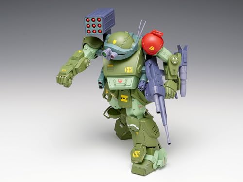 Wave Armored Trooper Votoms Scope Dog Red Shoulder Custom 1/24 Scale, Approximately 19cm Tall, Pre-Colored Plastic Model BK-181 (Robot)