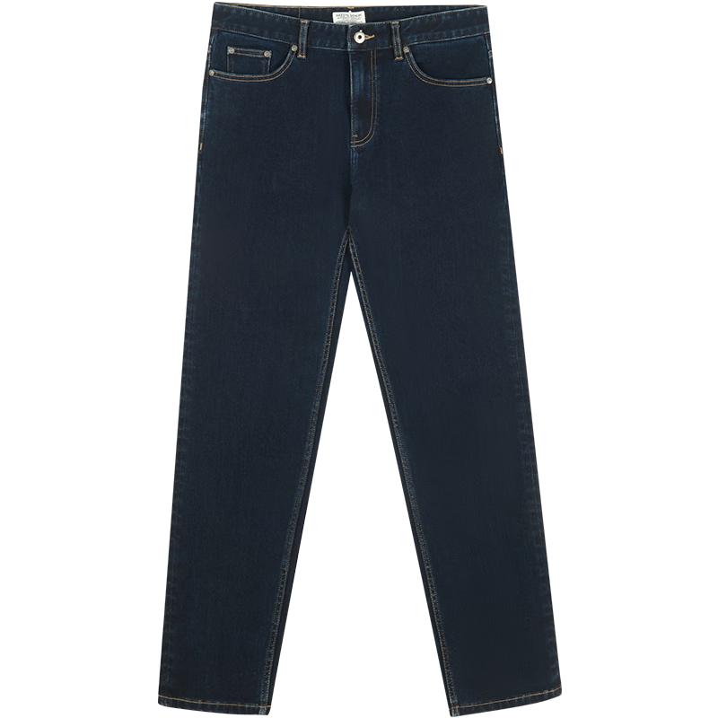 HAZZYS Men's Thermal Lined Denim Jeans