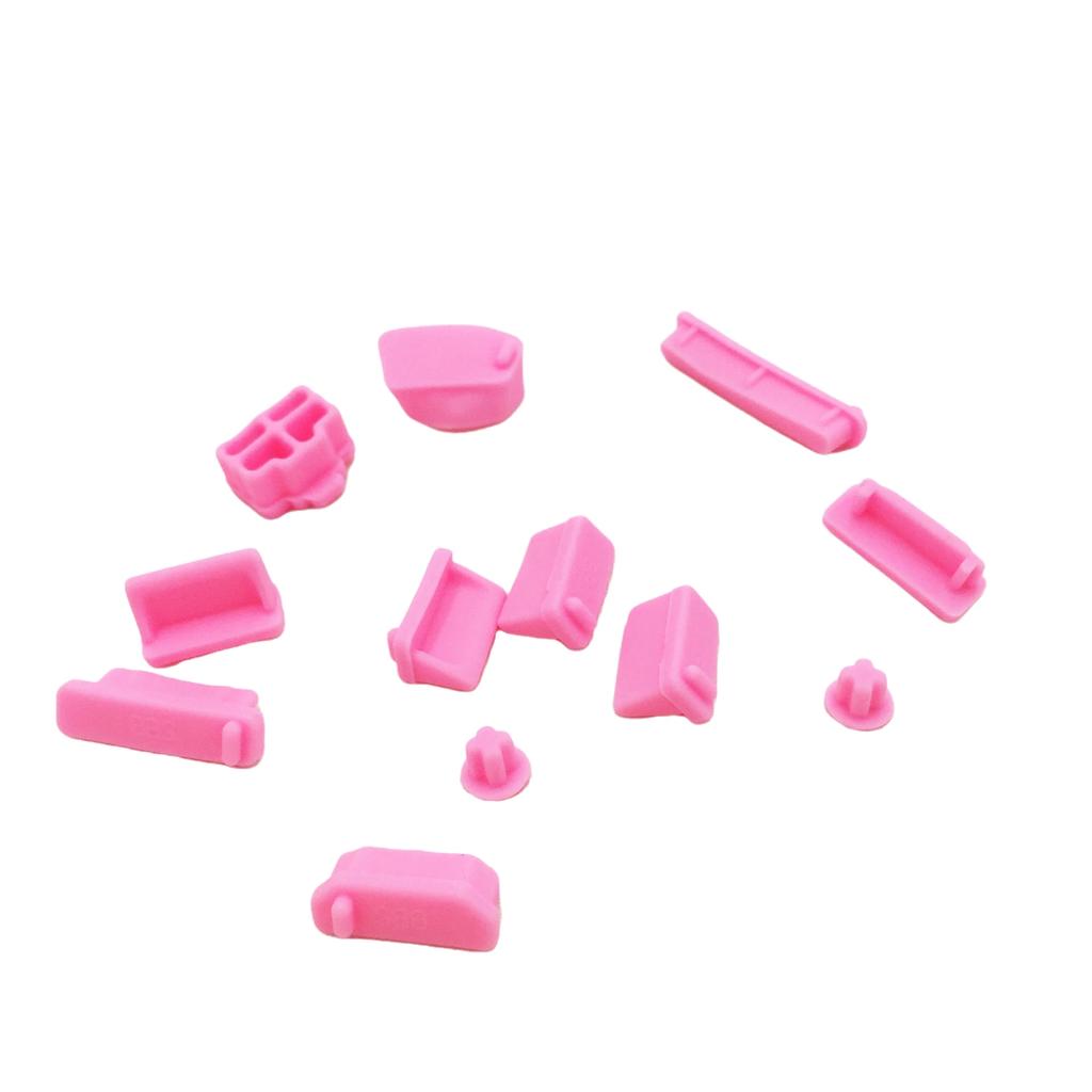 Silicone Anti-dust Plugs Notebook Computer Port Dust Plugs Laptop Port Dust Covers Stoppers HDMI RJ45 USB Port Interface Cover