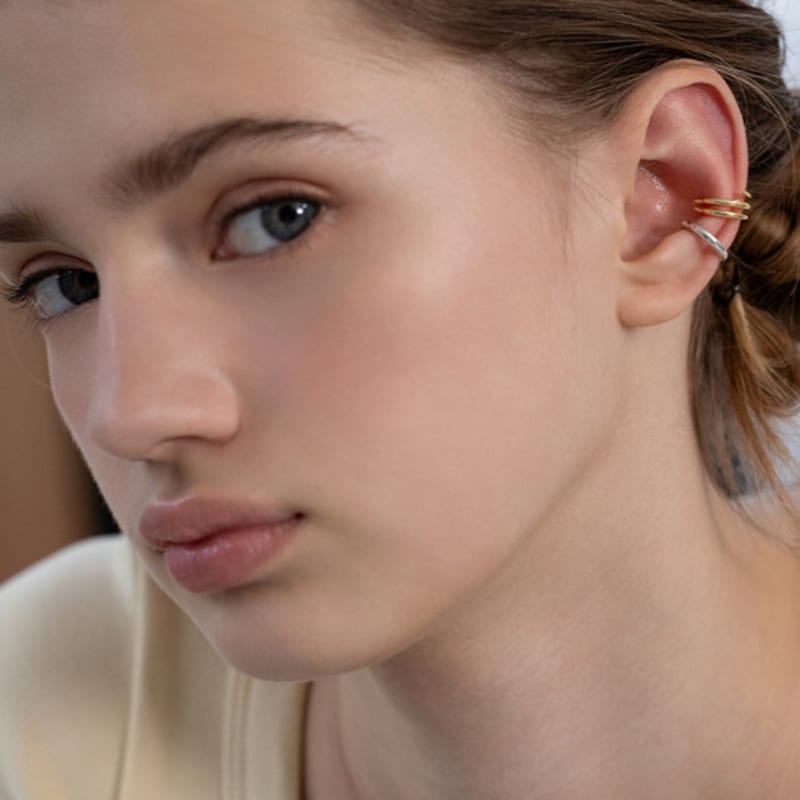 Tatiana (925 Silver) Spiral Ear Cuff EC3191