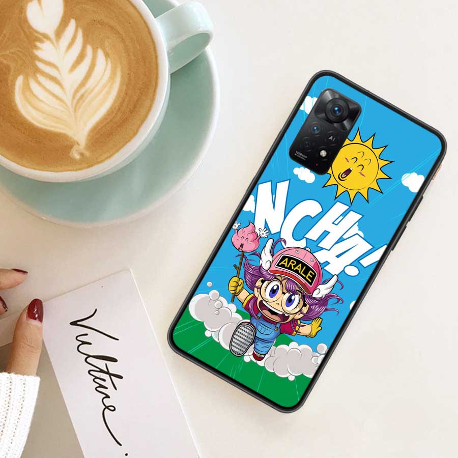 Dr.SLUMP ARALE CHAN Phone Case For Xiaomi Redmi Note 12 Plus 12S 11 11T Pro 5G 11E 11S 4G 10 10S 9 9S 9T 8 8T 7 6 5 Cover Shell