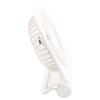 Desk Fan 3 Speeds Low Noise Portable Rechargeable Mini Fan for Car Home Camping White