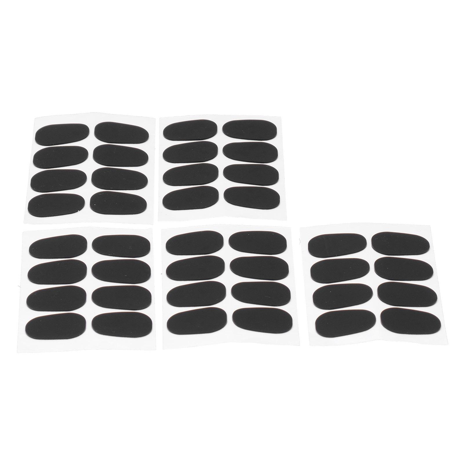 

40 шт. Подушечки для мундштука, накладки, аксессуар для альт-тенор саксофона, кларнета, черные 0,8 мм