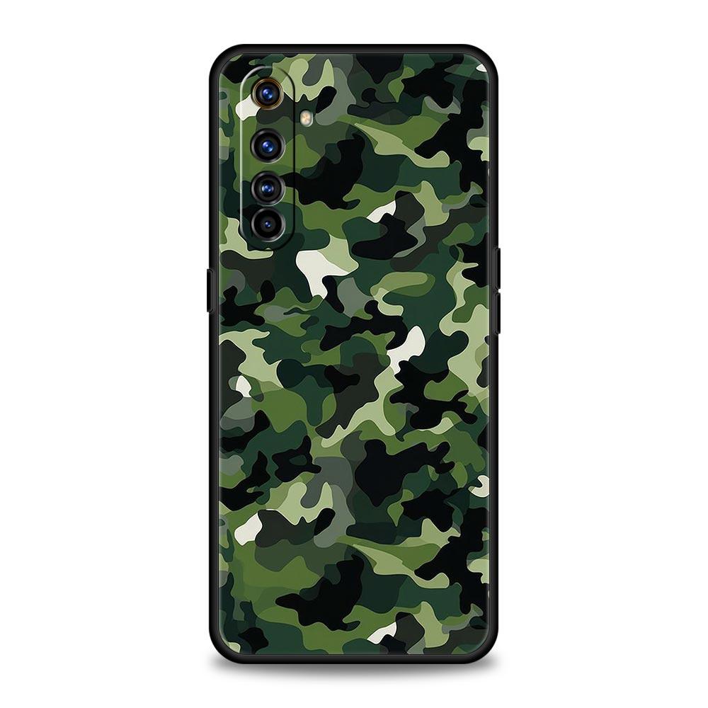 Custodia Militare Camouflage Camo per Realme 12 11 10 9 8 5G 7 6 GT5 GT3 GT2 Pro C21 C25 C35 Per Realme GT Neo 2 3 3T 5 Cover