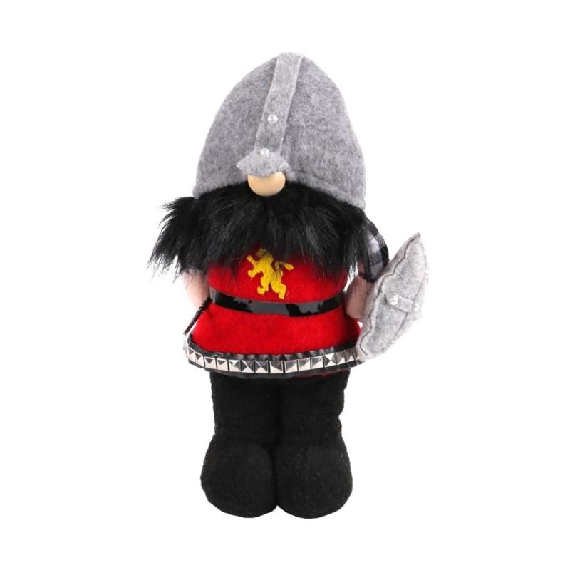 

Funny Pirate/Knight Faceless Doll Standing Dwarfs Rudolphs Doll Jewelry for Kids 1