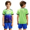 Sportanzug für Kinder und Jungen, Fußball-Outfits, stilvolles bedrucktes Kurzarm-T-Shirt mit Shorts, 2-teiliges Activewear-Set, Basketball-Lauf-Trainingsanzug-Outfit