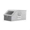 Hat Storage Box Baseball Cap Organizer Clear Lid Multifunctional Foldable Container
