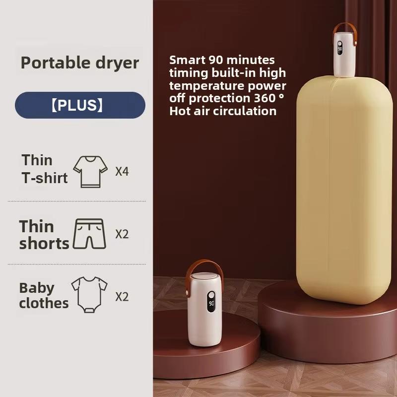 Electric Clothes Dryer Foldable Clothes Dryer for Light Clothes Underwear Baby Clothes for Apartments Travel Dorm RV