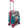 coral high Kids Anime Motorcycle Patterned Children's Suitcase 16782