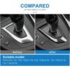 Carbon Fiber Car Gear Shift Knob Panel Frame Cover Interior Trim Stickers for BMW F20 F21 F22 F23 F30 F34 F35 F32 F33 F36 Accessories.