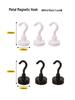 Japanese Strong Magnetic Mini Metal Hook for Refrigerator and Kitchen Use, No-Drill Required