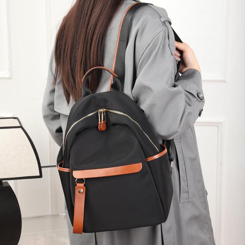 Backpack Nylon Cloth Backpack Commuting Computer Bag Travel School Bag Mommy Foreskin Backpack