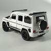 1:32 Mercedes Benz G700 Vehículo Todoterreno Modificado Modelo de Metal Fundido a Presión Sonido y Luz Coleccionables Adornos Regalos de Cumpleaños