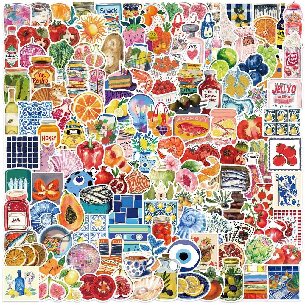 

150-Piece Aesthetic Combo Cartoon Stickers - DIY Decorative Decals for Phone Cases, Water Bottles & Notebooks