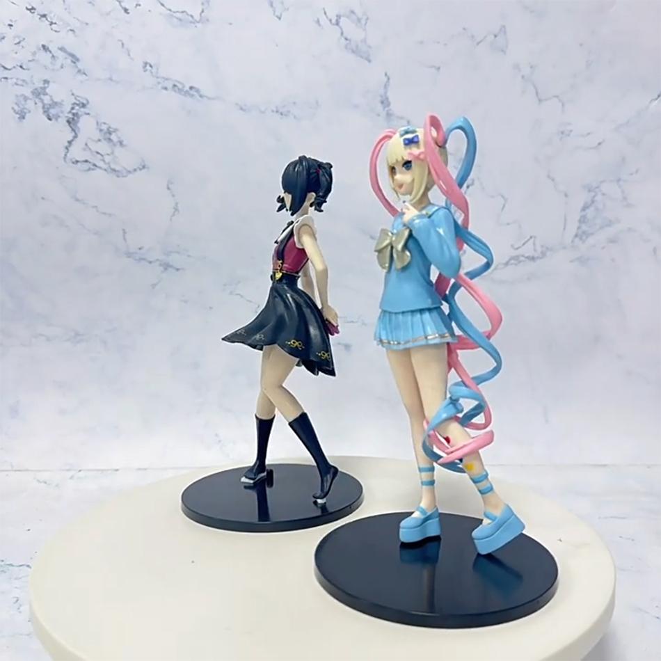Anime Needy Girl Overdose Figure Pop Up Parade Rain KAngel Action Figures Virtual Uploader PVC Collection Model Ornaments Toys
