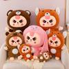 Rabbit Capybara Design Pillow Plush Animal Toy Children Room Gift Decoration