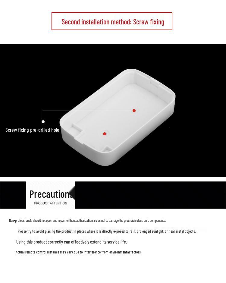 Wireless Waterproof Flashing Doorbell with Battery Operated Bell & Elderly Pager