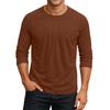 Men's Round Neck Plunger Sleeve T-Shirt Top
