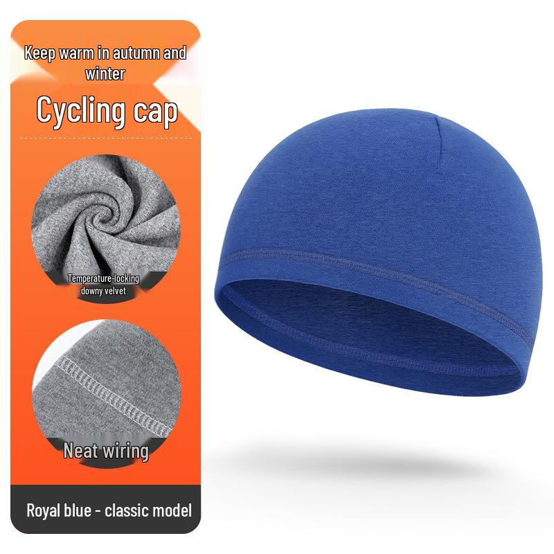 Windproof Winter Cycling Beanie: Warm Ear-Covering Hat for Motorcycling, Running & Sports
