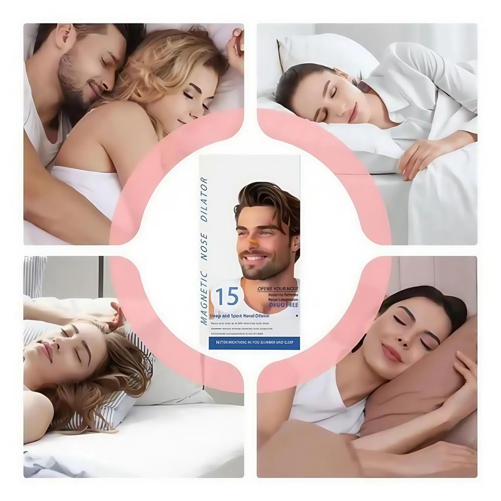 Breathing Nasal Strip Starter Kit – Boost Oxygen, Reduce Snoring, Improve Sleep. Sweat-Resistant, Skin-Safe, Extra Strength