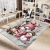 1PC Polar Bear, Snowman Extra Large Non Slip Floor Carpet, Office, Family, Studio   Large Area Rug Indoor Rugs, Bold Statement Piece