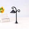 1Pc Creative Resin Street Lamp Model Garden Dollhouse Miniature Landscape Decor