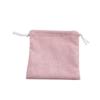 Women's Outdoor Travel Solid Color Portable Headphones Data Cable Drawstring Storage Bag Pocket Cosmetic Bag
