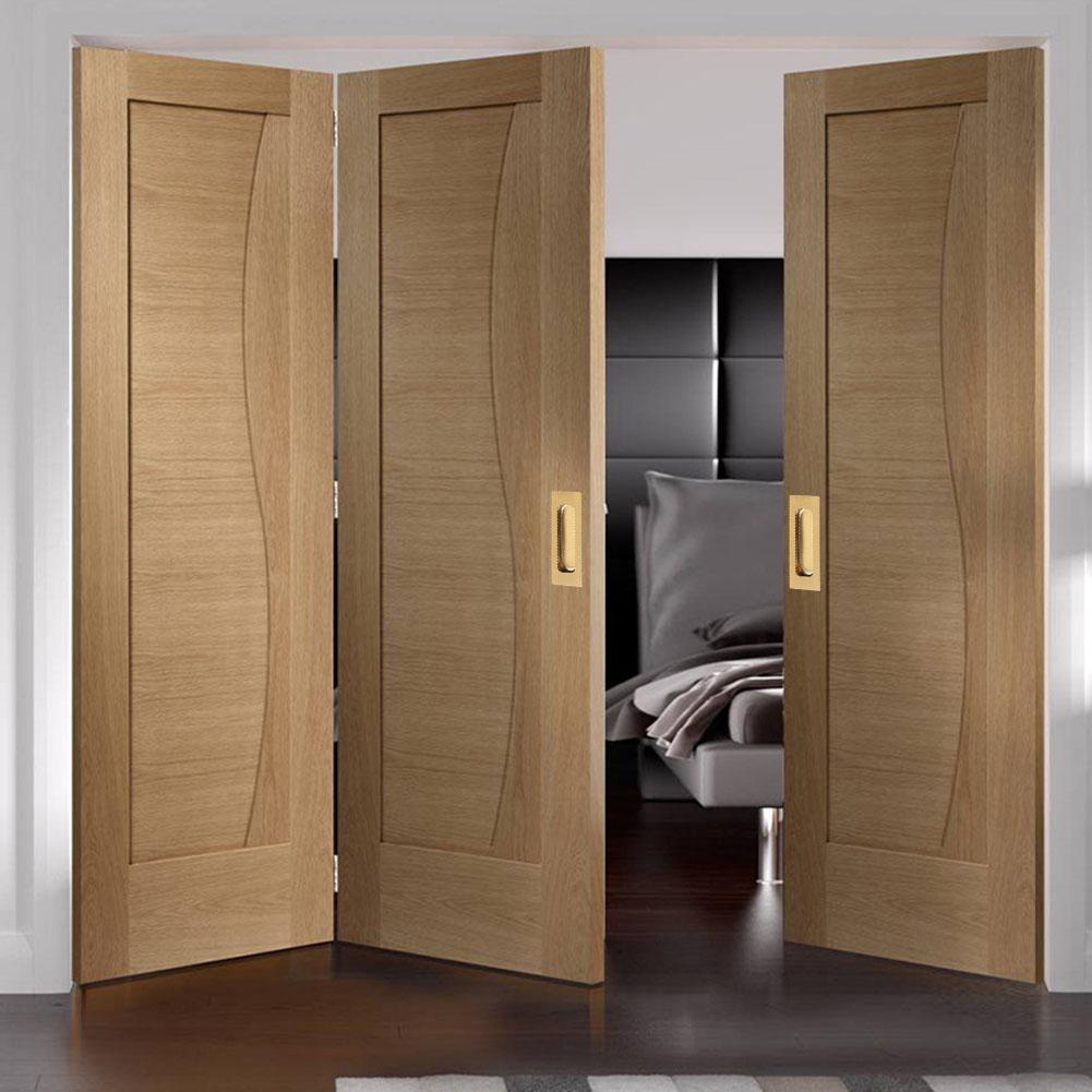 Sliding Door Handle Concealed Furniture Handles Cabinet Handles Easy Installation Smooth Edges Versatile For Different Settings