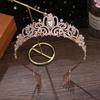 Bridal Crown Hair Accessories Wedding Crown Tiara Fairy Princess Hair Crown Simple Rhinestone Headband