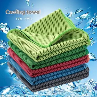 1Pc/5Pcs Men Women Outdoor Sports Ice Wristband Sweat Absorption Wrist Protector Quick-drying Cooling Wristband For Fitness