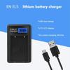 EN-EL5 LCD USB Camera Battery Charger Charging Dock for 3700 4200 5200