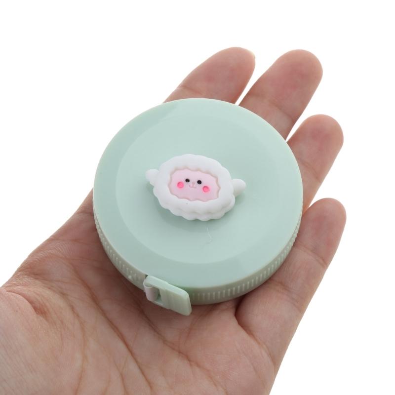 Children Retractable Cartoon Tape Measure 60-Inch 1.5Meter Mini Soft Cute Tape Measure for Tailor Sewing Craft Cloth