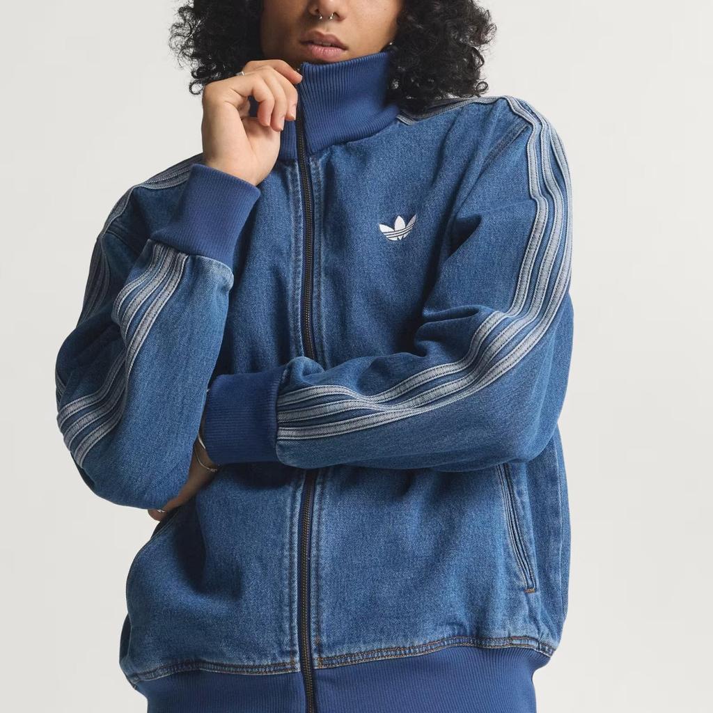 adidas Originals Adicolor Firebird Denim Jacket Blue Denim Men's KD1517
