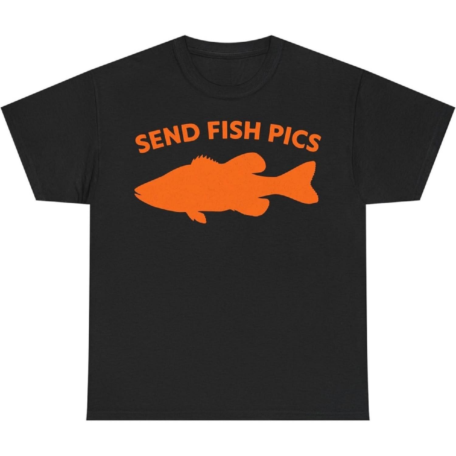 Funny Fishing T-Shirt - Bass Angler Slogan Tee - Humorous Fisherman Gift S