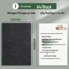 A5 PU Leather Thick Blank Notebook, 380 Pages - Ideal for Business Meetings
