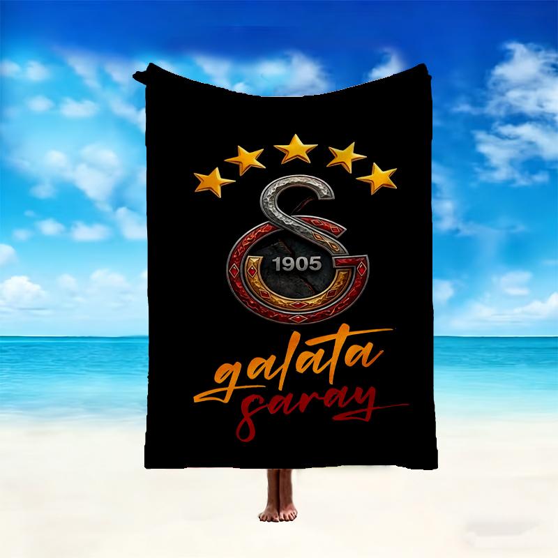 Soft Galatasaray SK Blanket Perfect for Snuggling Up on the Sofa, Ideal for Cozying Up in the Bedroom