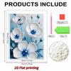 Pearl Painting Kit Flower Theme Frameless Handicraft DIY Bedroom Decoration Living Room Wall Art Room Decoration Art Craft Decoration
