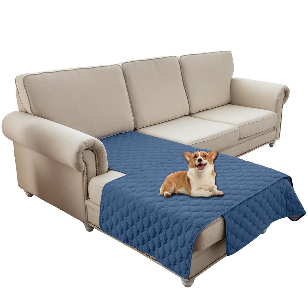 Waterproof Dog Bed Cover Pet Blanket for Bed Couch Sofa Reversible Sofa Slipcover L Shape Sofa Cover Sectional Couch Cover Chaise Loveseat Couch Cover