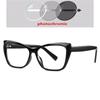 0 -0.5 -0.75 To -6.0 Blue Light Blocking Nearsighted Glasses For Women Spring Leg Cat Eye Minus Degree Prescription Spectacles