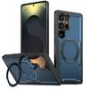 For Samsung Galaxy S25 Ultra Case Compatible with MagSafe TPU+PC Kickstand Phone Cover