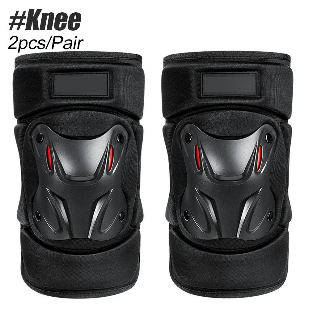 Brace Elbow Protection Pads Shock Absorption Keep Warm Motorcycle Knee Elbow Pads Safety Protector For Outdoor-use Sports 1Pair Knee