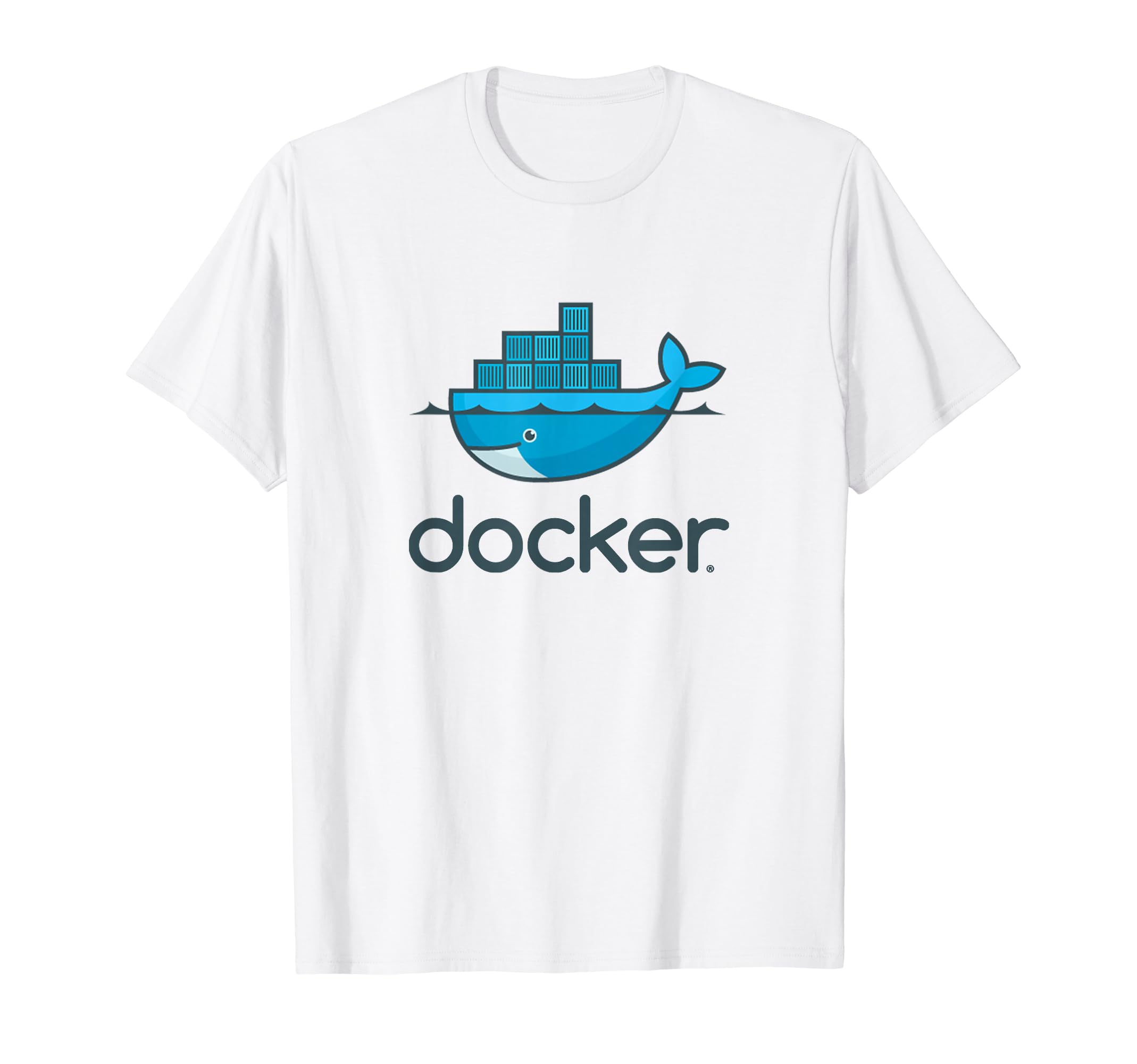 

Docker Logo container linux devops programming coding T-shirt