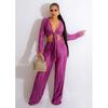 Summer Clothing Women Two Piece Set Crop Top And Pants Bikini Tunic Sundresses For Bohemian Pressure Sexy Leisure Spring-Autumn