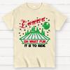 Oh What Fun It Is To Ride Christmas Cotton Summer Casual Cool Loose T-Shirt