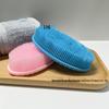 Baby Silicone Bath Brush - Soft Shampoo and Sensory Tactile Brush for Kids.